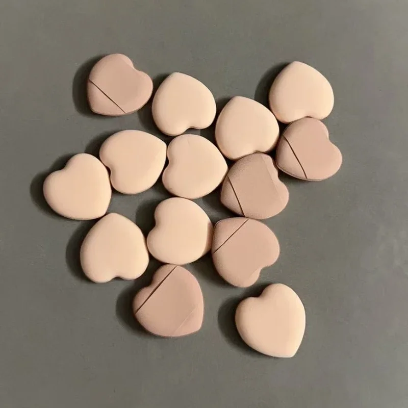 15PCS Mini Fingertip Thumb Puff Makeup Sponge Set Latex-Free Mixed Sponge for Liquid Foundation Concealer for All Skin Types