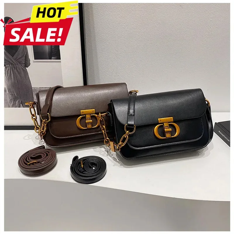 

Fashion High-End Vintage Versatile Women's Crossbody Bags Fashionable Shoulder Bag Stylish Small Square Bag Universal New Model