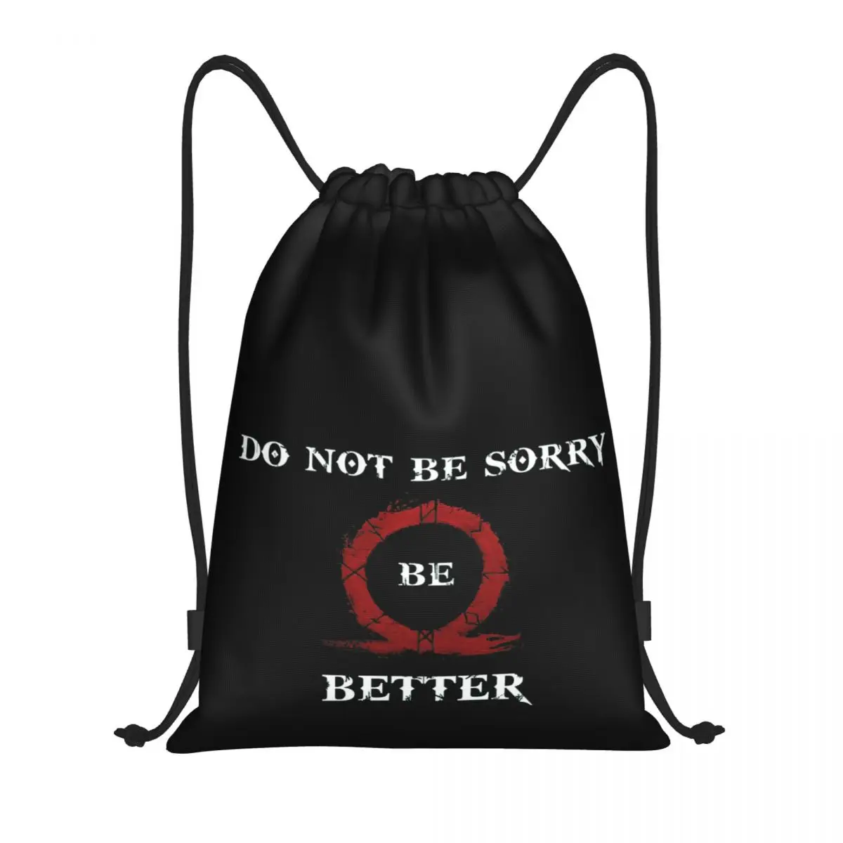 

Drawstring Bags Gym Bag Kratos God Of War 2 Ragnarok Is Coming 2 Firm Novelty Backpack Infantry pack Graphic