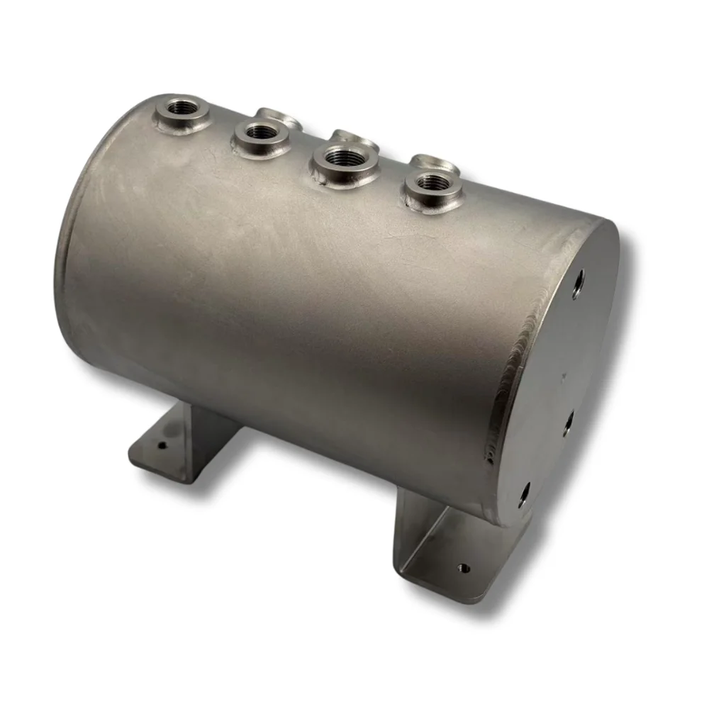 Gooseneck Stainless Steel Boiler Saturated Brew Head Steam Boiler 304 Stainless for Espresso Coffee Machine DIY Modification