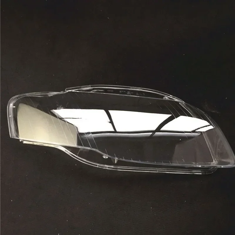 

Передняя лампа для Audi A4 B7 2006 2007 2008, зеркальная оболочка, прозрачная крышка объектива, замена оригинального абажура