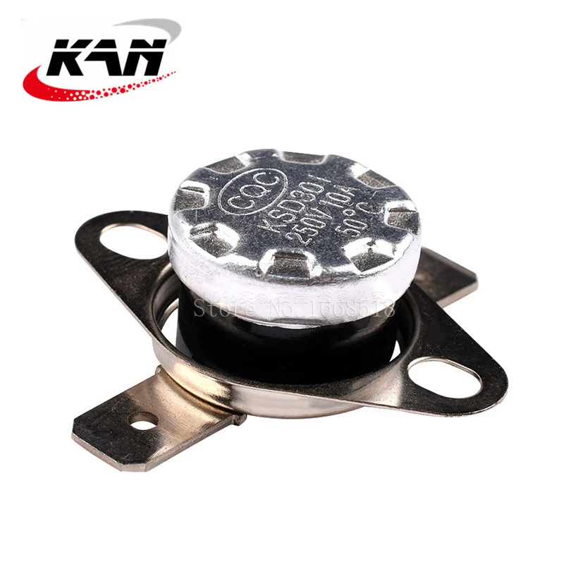 KSD301/302 0C-350C Degree 10A 250V Normally Closed Open Temperature Switch Thermostat 45C 75C 85C 95C 105C 110C 150C 180C Degree