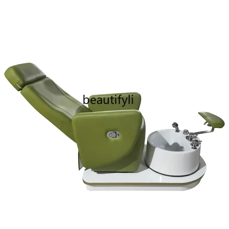 A17 Multifunctional Sauna Foot Bath Sofa Nail Scrubbing Chair Eyelash Adjustable Massage Pedicure Chair