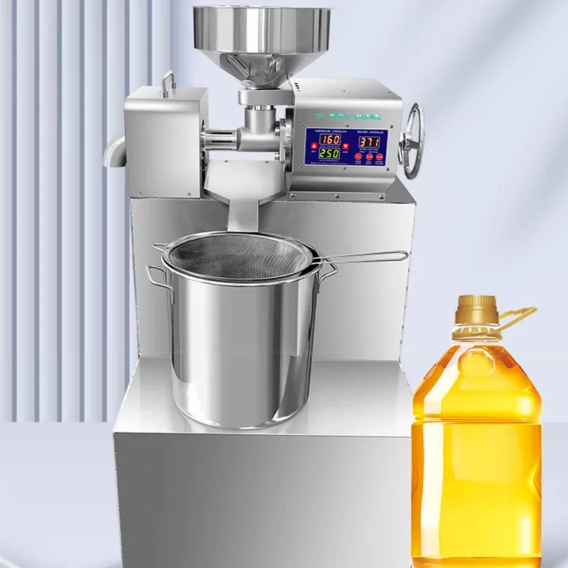 P30 Oil Press Machine Medium-Sized Commercial Fully Automatic Digital Temperature Control 2520W Power 20-30Kg/H