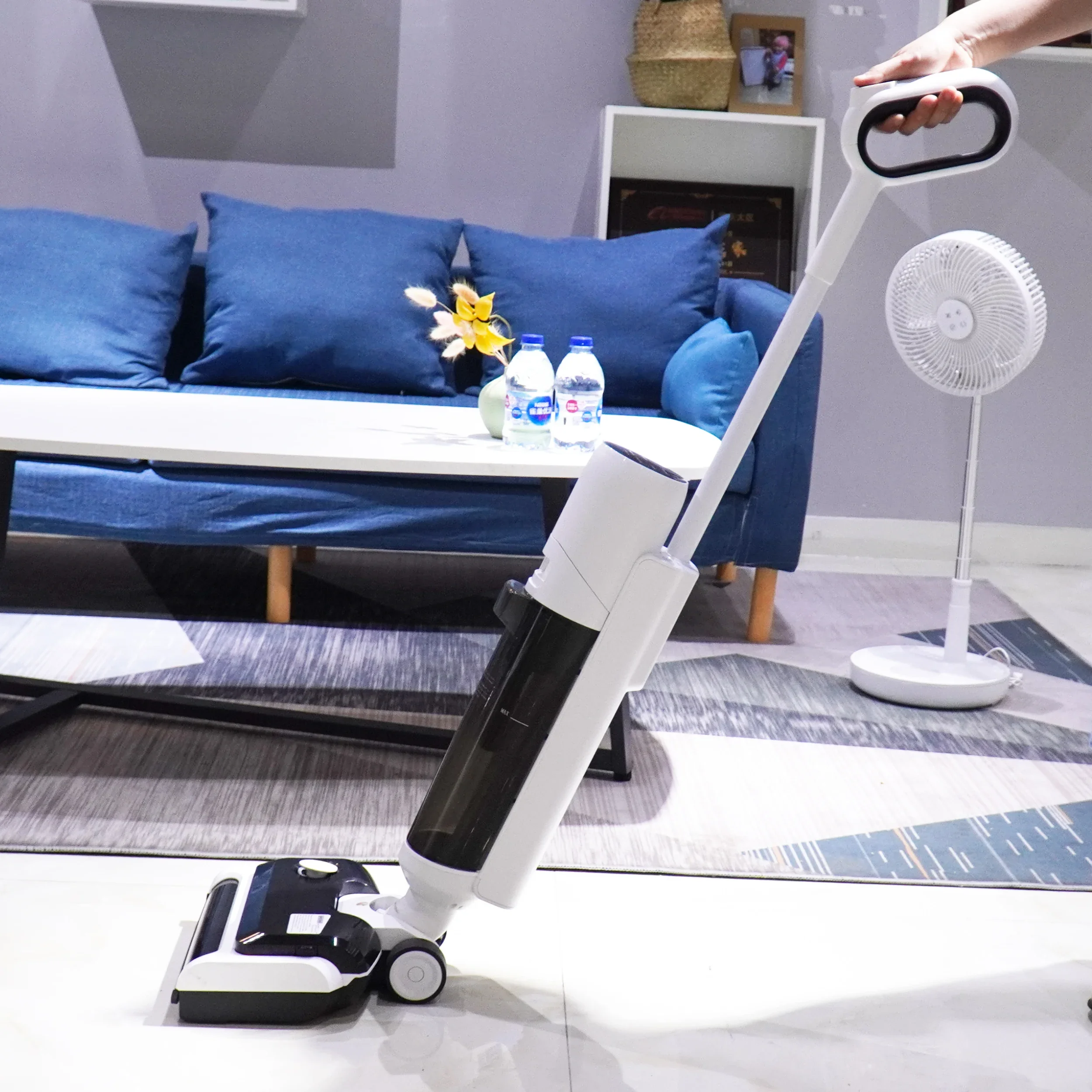 

one step all in vacuum cleaner great suction cleaning power selfcharging cleaning electric mop vacuum cleaner