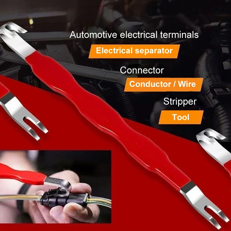 ●1Pc Automotive Electrical Terminal Connector Separator Removal Tool For Most Vehicles Car Maintenance Universal Remover Puller view 4