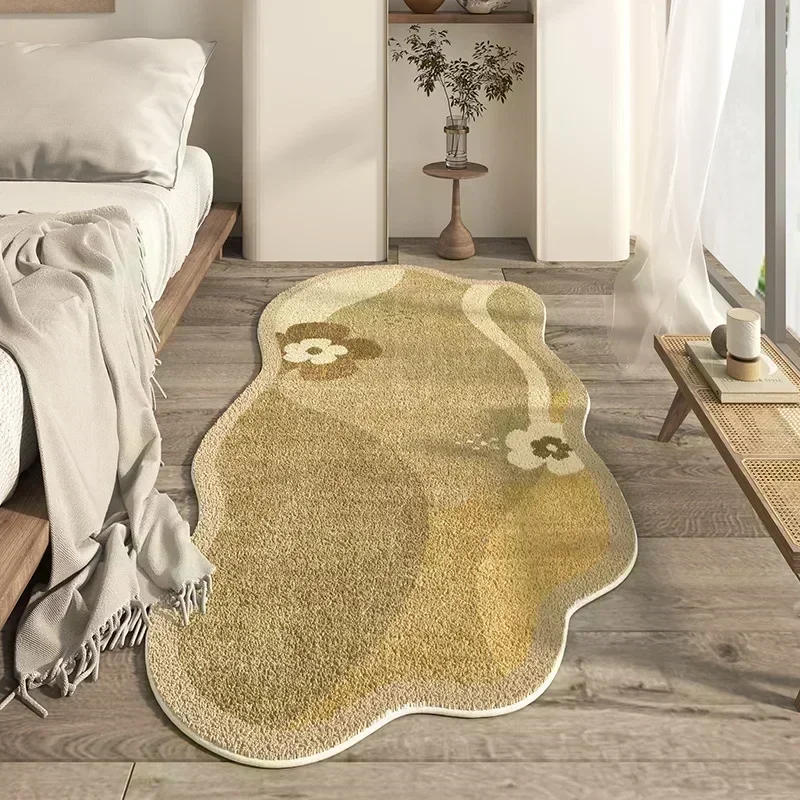 

Irregular Living Room Large Area Carpets Minimalist Bedroom Bedside Carpet Plush Coffee Table Rugs Soft Comfortable Rug Alfombra