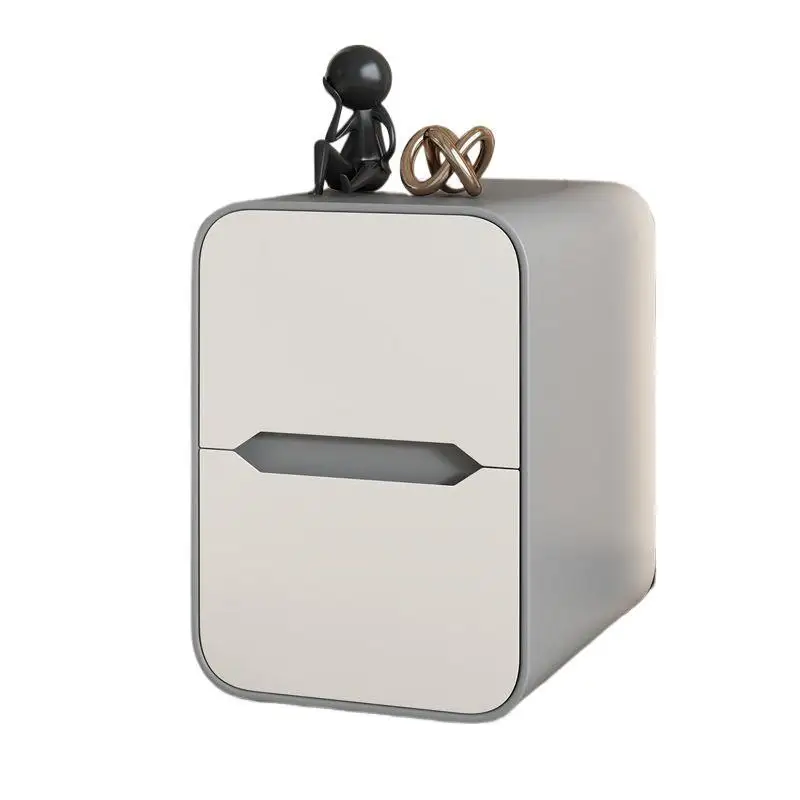 

Floor-to-ceiling narrow-sided all-solid wood bedroom ultra-narrow crevice mini bedside table small modern and simple