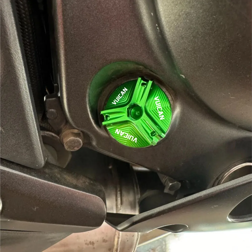 For Kawasaki Vulcan S 650 VulcanS 650 VN650 2015-2023 Front Rear Brake Fluid Fuel Cover Oil Filler Cap Protection Accessories