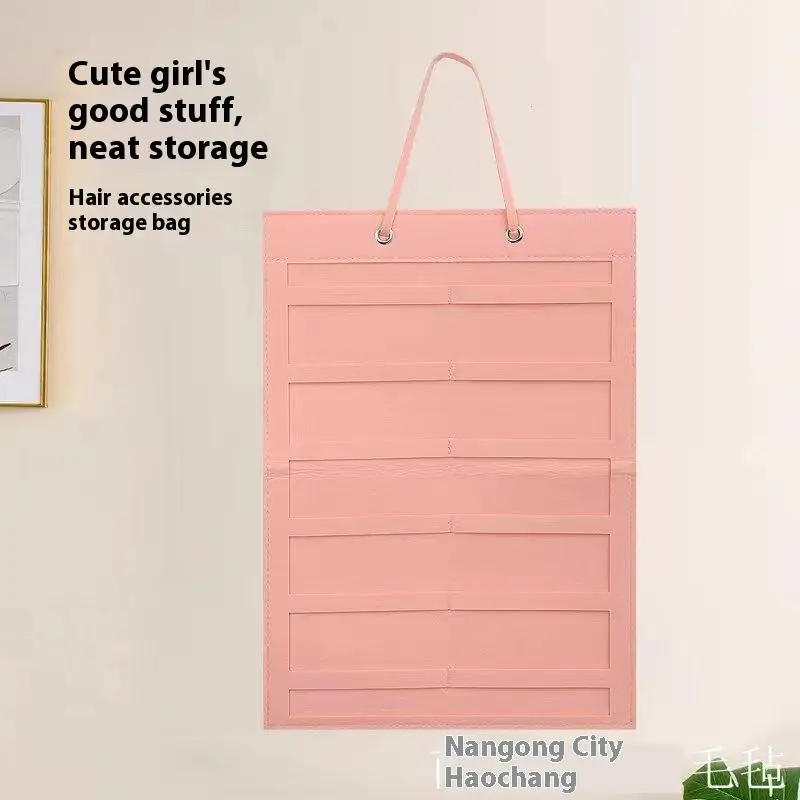 منظم مخلب الشعر المعلق - حامل تخزين لدبابيس الشعر وعصابات الرأس والنظارات الشمسية، منظم الملحقات للنساء والفتيات