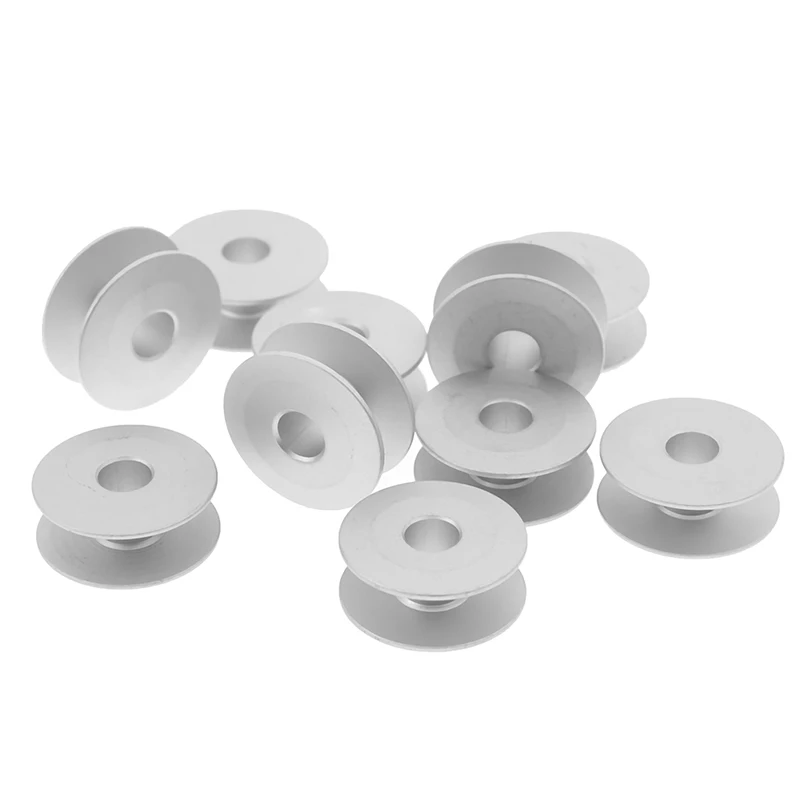 10 stücke 21mm industrielle Aluminiums pulen für Sänger Bruder Nähmaschinen
