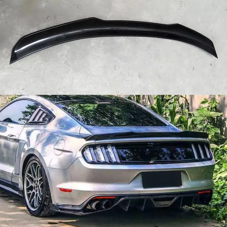 

Высококачественный карбоновый спойлер-антикрыло для Ford Mustang 2015+ GT, улучшенный обвес