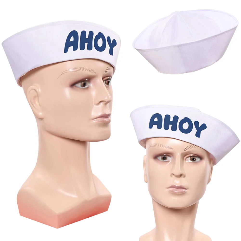 Fantasia Robin Steve gorra de marinero Cosplay sombrero azul marino 2025 TV ST 5 Disfraz accesorios de disfraz fantasía Halloween carnaval fiesta Prop