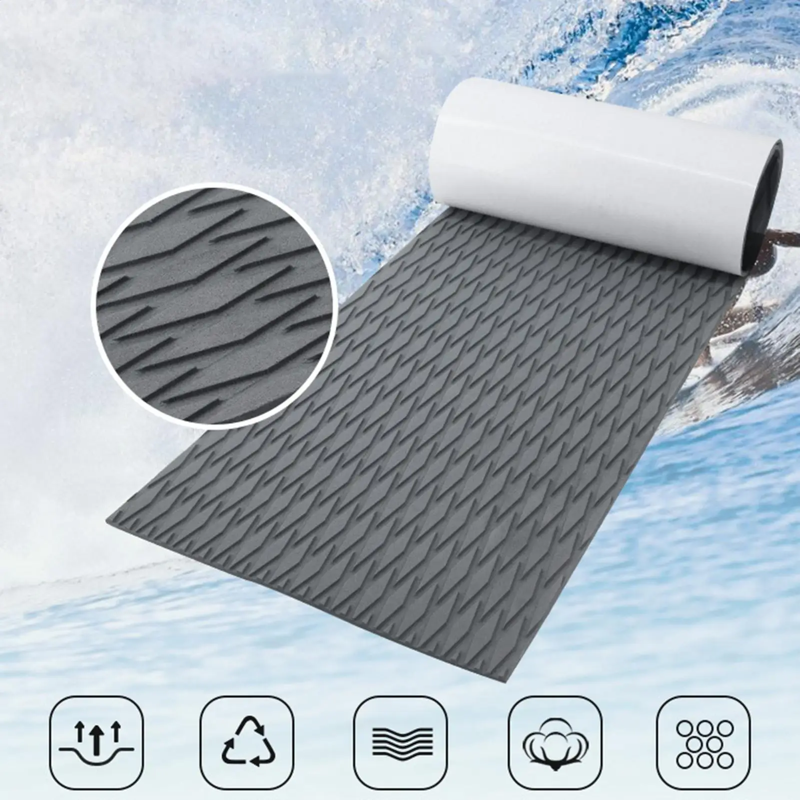 almofadas-de-tracao-para-skimboard-antiderrapantes-a-prova-d'agua-autoadesivas-60x19cm-tapete-para-barco-para-wakeboard-esqui-aquatico-pesca-atum-e-robalo