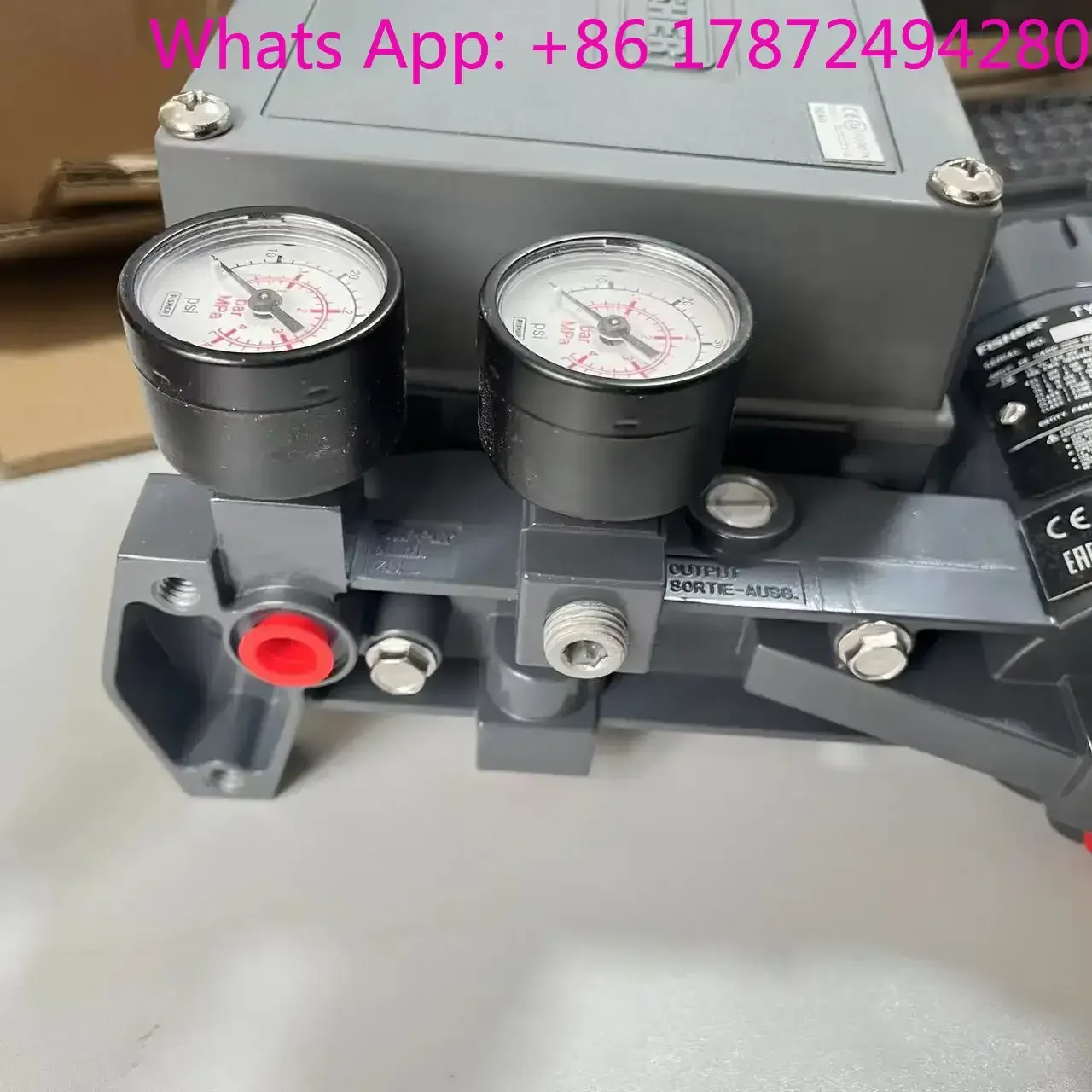 

3582/3582i Electro-Pneumatic Positioner with Filter Regulator Control Valve Accessory