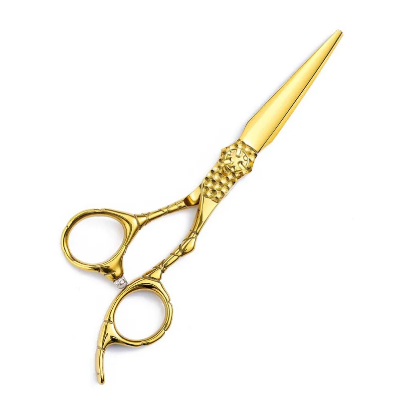 6-inch Professional Salon Trimming Bangs, Trimming Thin Hair and Styling Haircutting Scissors Set