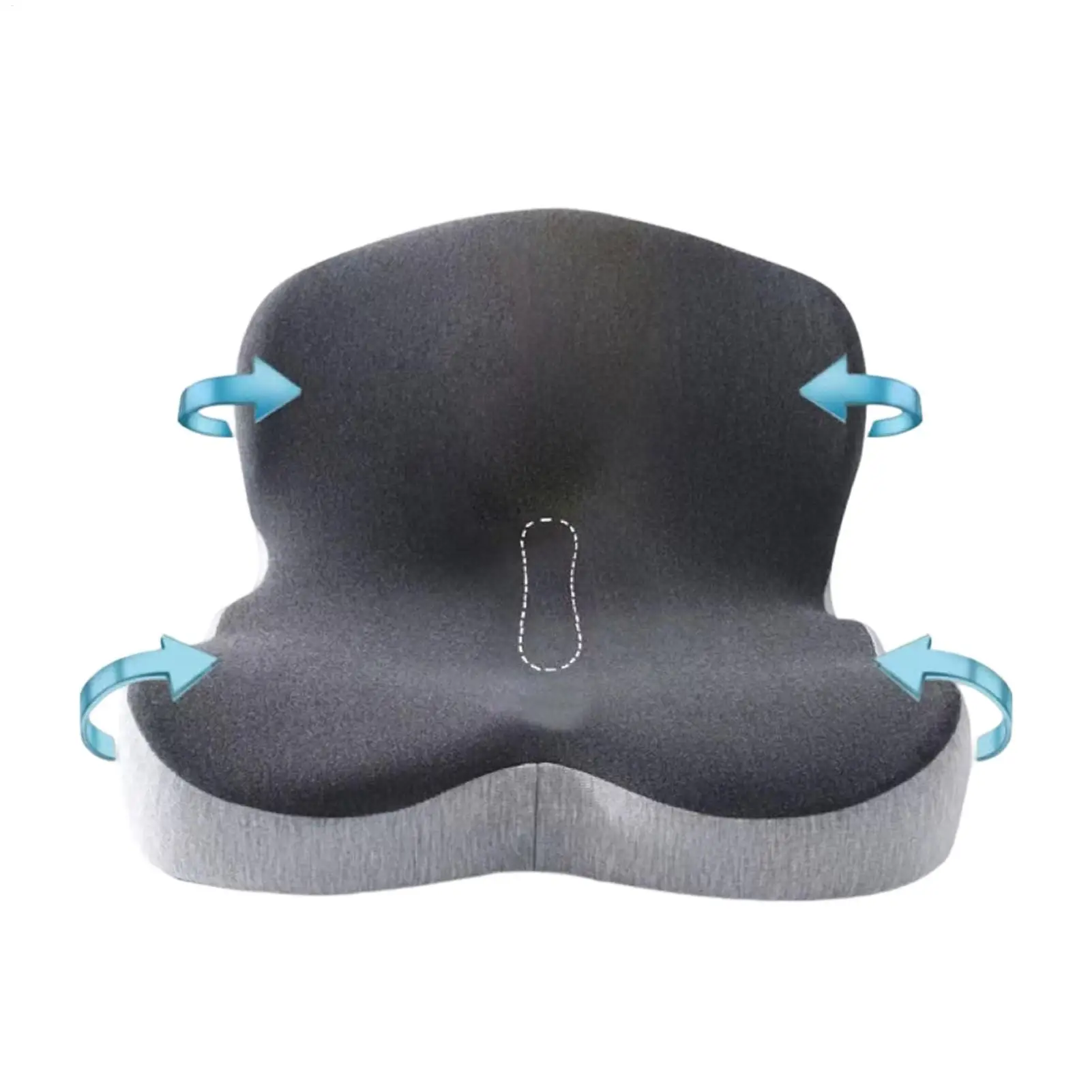 

Office Seat Cushion Comfortable Breathable Slow Rebound Memory Foam Car Seat Cushion for Women Men Drivers Home Living Room