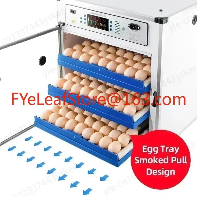 204 Eggs Dual Edition Automatic Incubator Chicken Quail