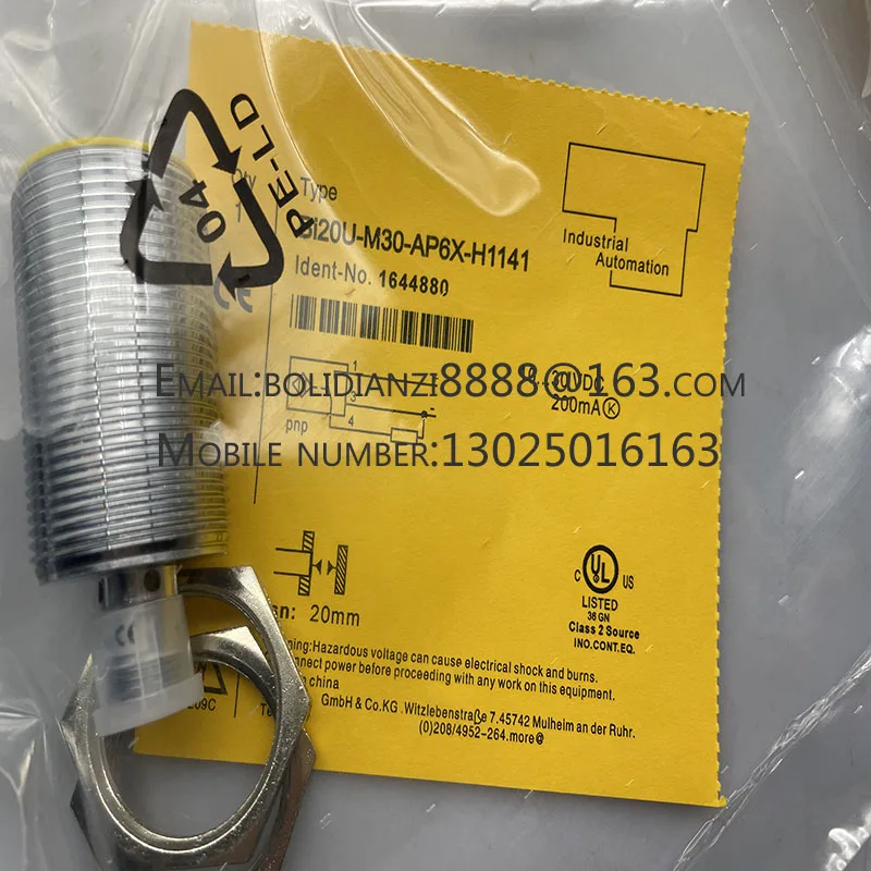 

Новый датчик приближения BI20U-MT30-AP6X-H1141 AN6X В наличии
