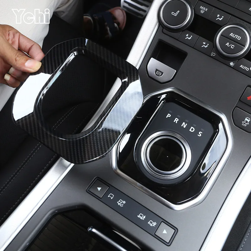 For Land Rover Range Rover Evoque 2012-2017 ABS Car Interior Center Console Shift Gear Panel Trim Frame Cover Car Accessory