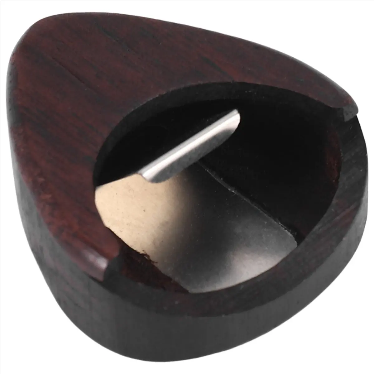 New arrival  Guitar Pick Box Portable Rose Wood Guitar Pick Storage Musical Instrument Accessories for String Instrument