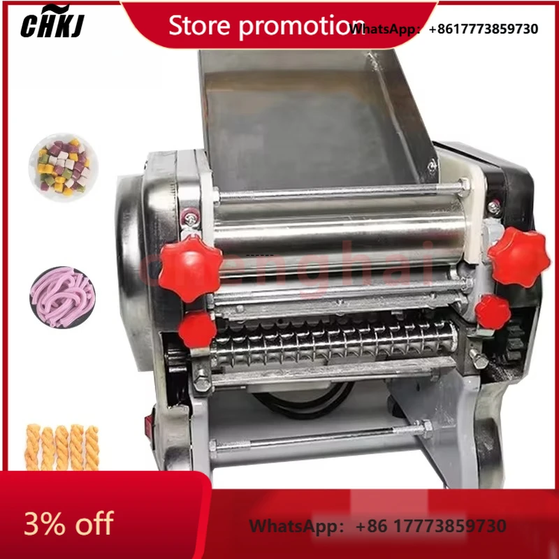 

CHKJ-2025NEWStainless Steel Taro Ball Pearls Making Machine for Milk Tea Shop Chin Chin Cutter Machine Electric Twisted Dough M