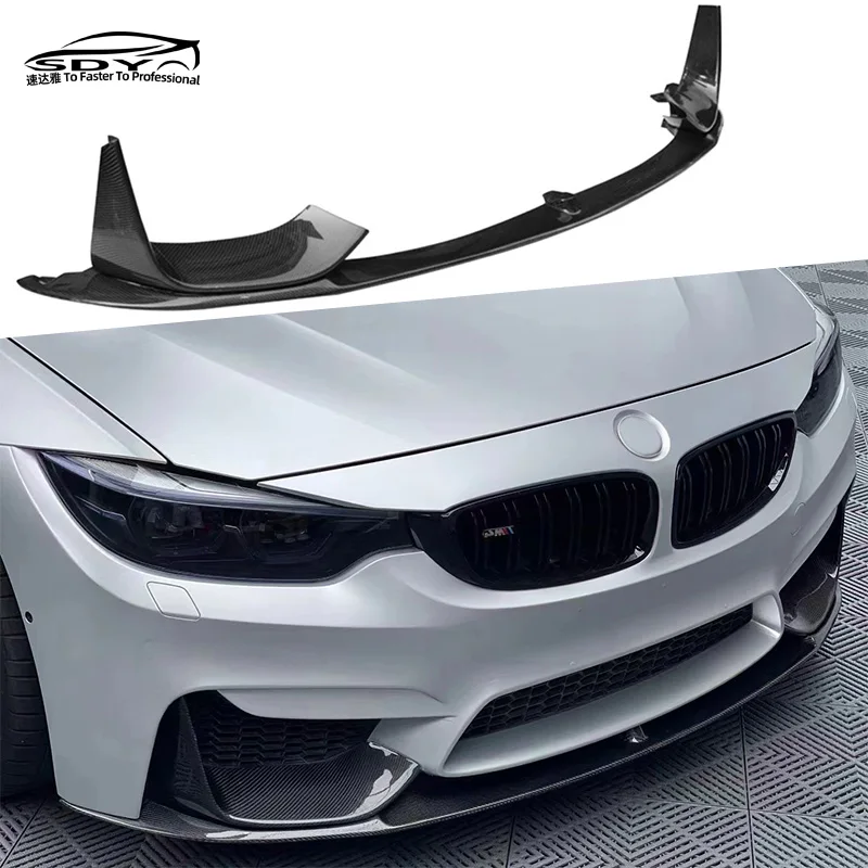 

F80 F82 M3 M4 Front Lip Front Bumper Lip Front Splitter MP Style High Quality Carbon Fiber for BMW F80 F82 M3 M4