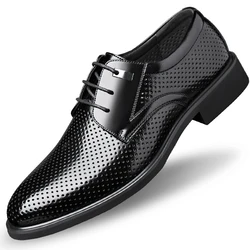 Men Business Shoes Formal Genuine Leather Shoes Men Casual Shoes Men Dress Office Shoes Size 49 Male Breathable Footwear