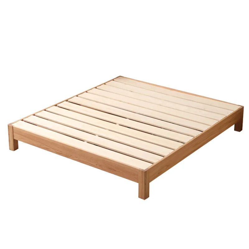 

Nordic, all solid wood, red oak, flush edge, simple, small apartment, tatami, log