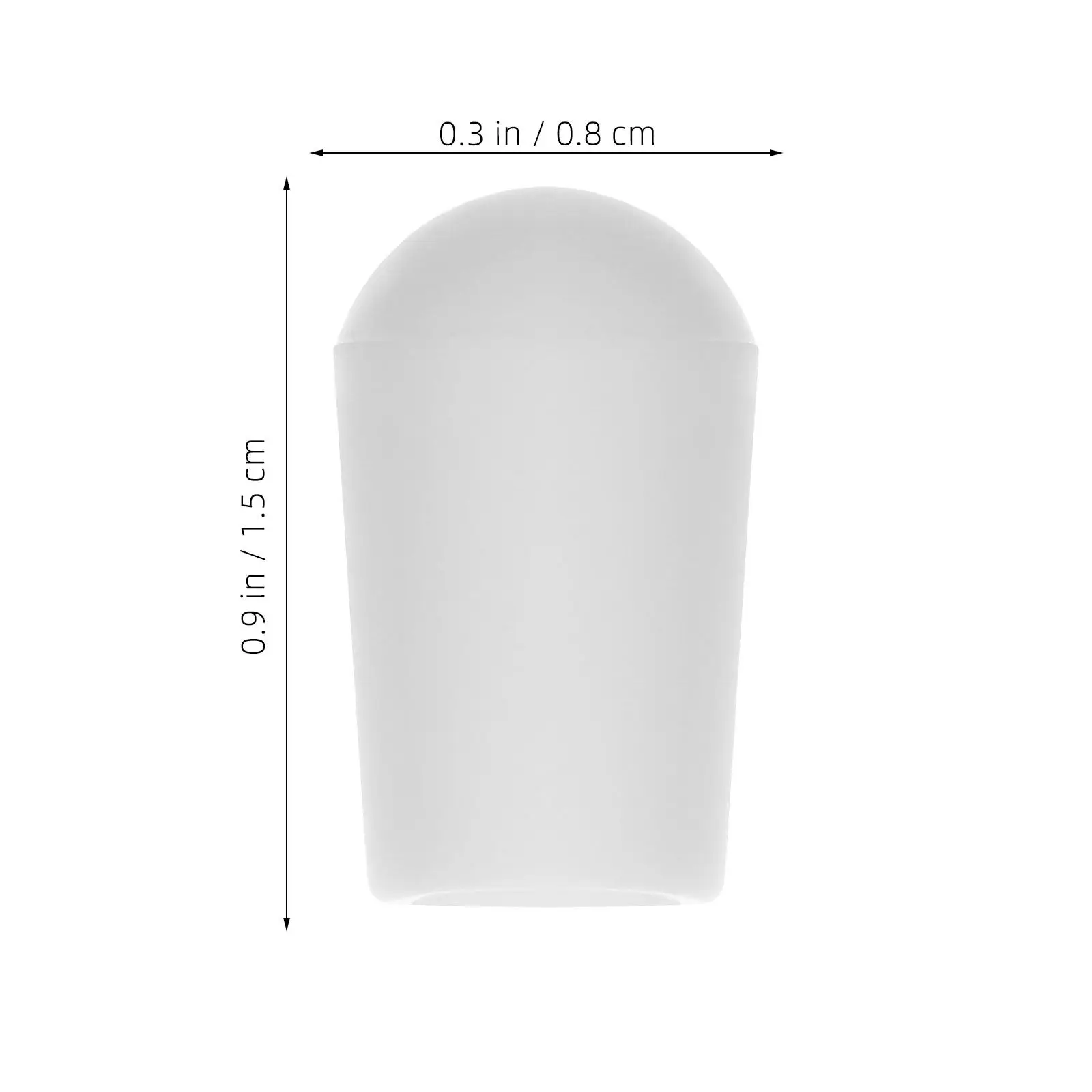 100Pcs Hanger End Caps Clothes Hanger Protective Caps Round Corner Wire Thread Protector for Laundry Rack Dishwasher Prong Tip