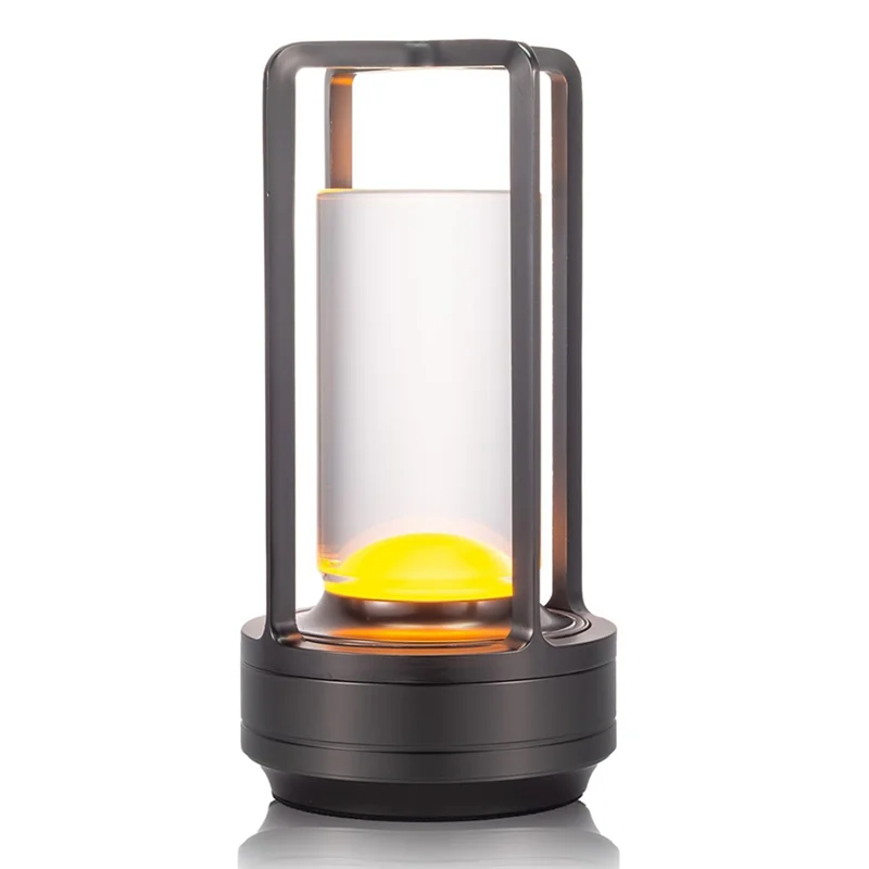 ABMI-Retro USB Rechargeable Atmosphere LED Night Light Decorative Bar Table Lamp Bedroom Desk Lighting,