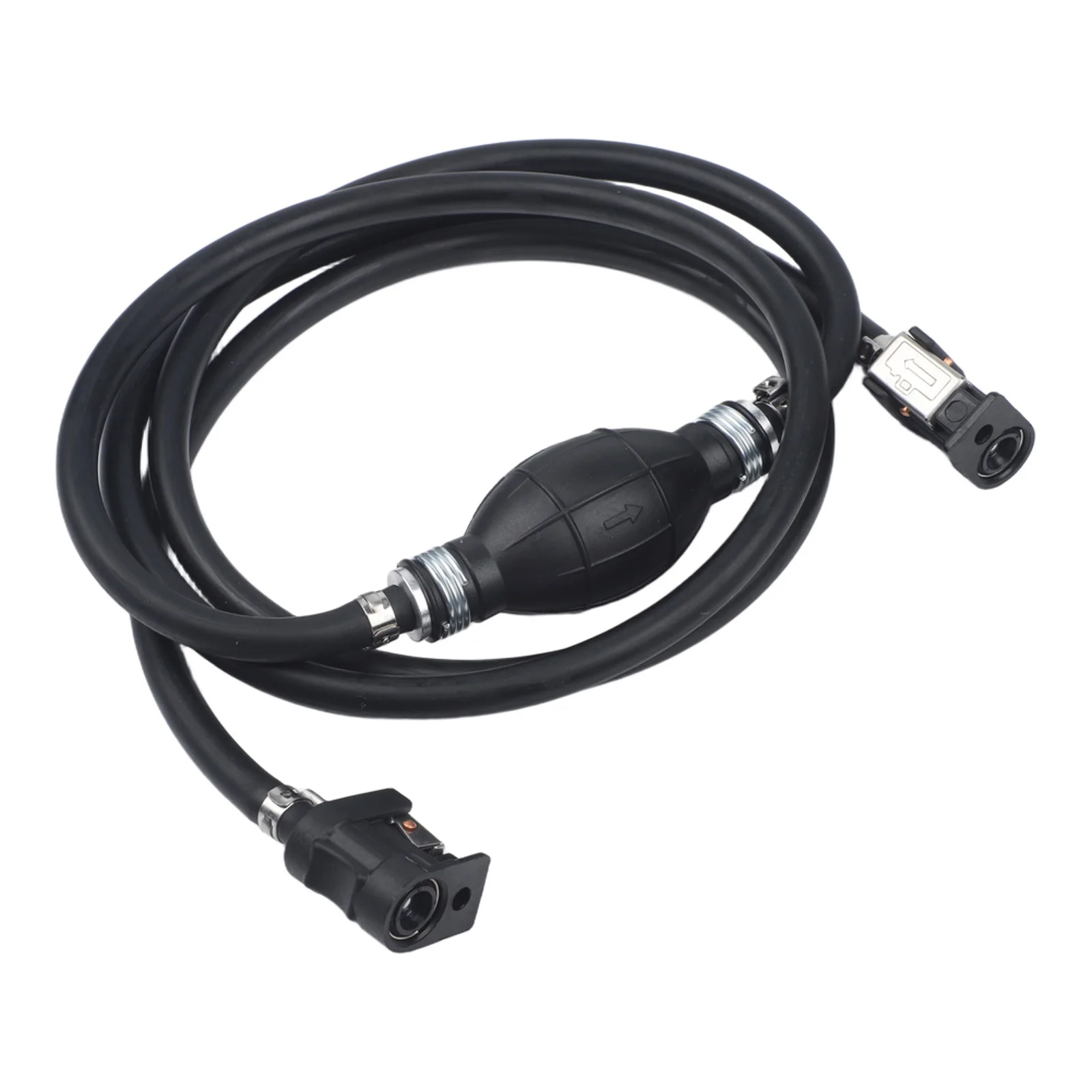 Reliable Marine Gas Line Setup Compatible with For Engines Flexible Rubber and Nylon for braided Construction 2m Length