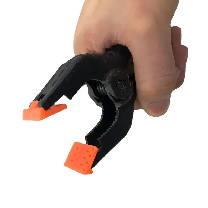 6 قطعة 3 بوصة الربيع المشابك الثقيلة البلاستيك لخلفية الشاش قماش ورقة Chromakey شاشة كليب استوديو الصور أداة النجار