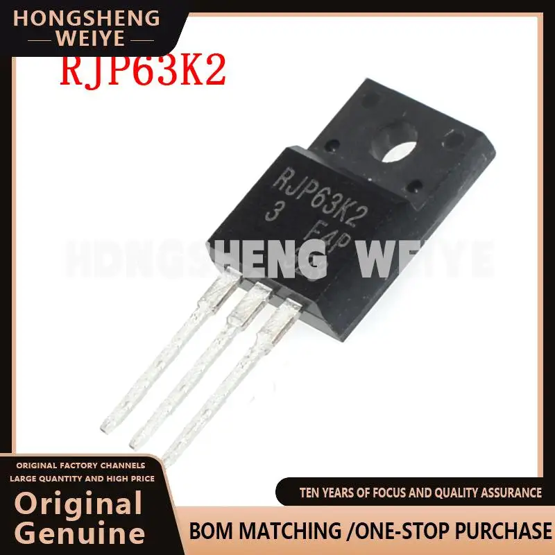 10PCS RJP63K2 RJP30E2 30F124 30J124 SF10A400H LM317T IRF3205 Transistor TO220F TO220 63K2 30E2 10A400H TO-220F TO220