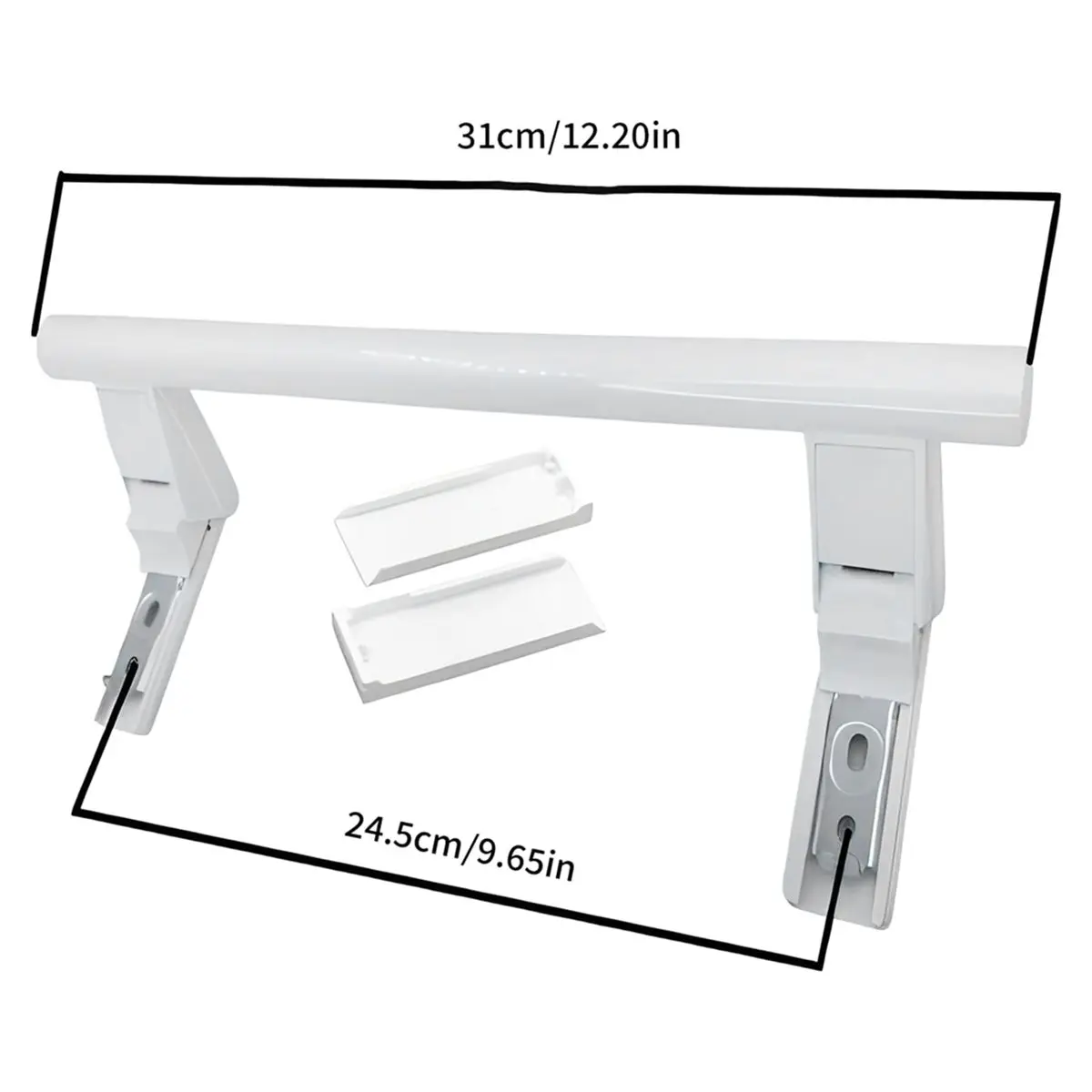 (ABZD) 7430670 Refrigerator Door Handle Replacement Attachments Accessories Fridge Handles Door Knobs Enhancing Durability