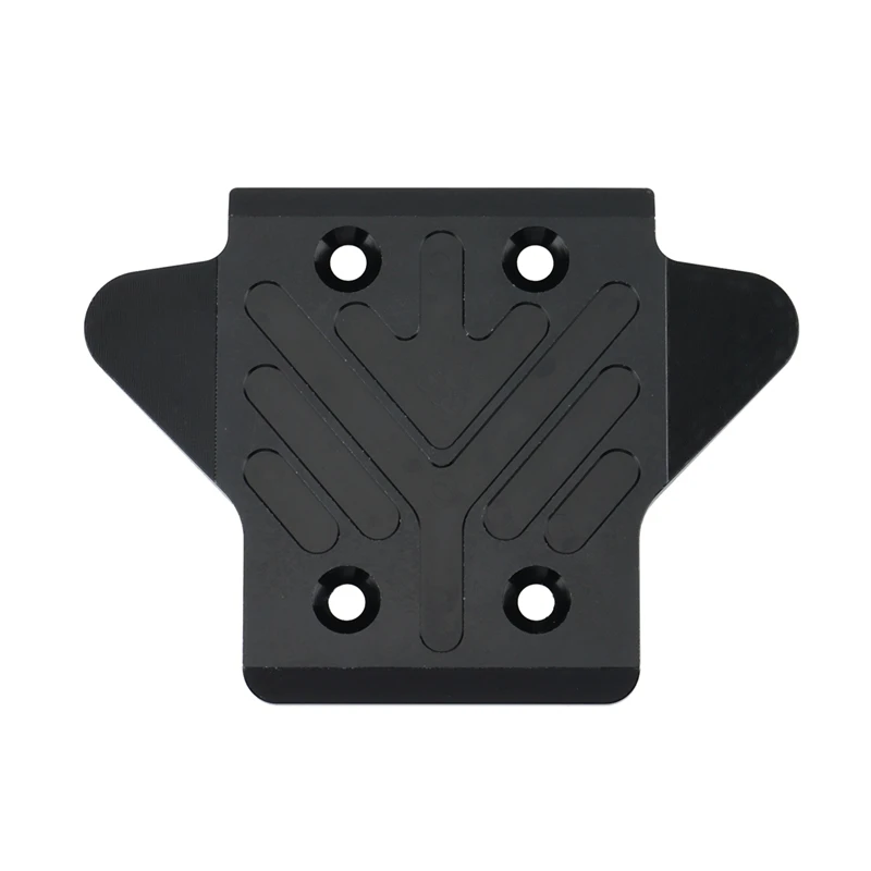 Placa inferior trasera de Metal, cubierta protectora, placa de deslizamiento para Arrma Kraton 6S 1/8 RC, piezas de mejora de coche