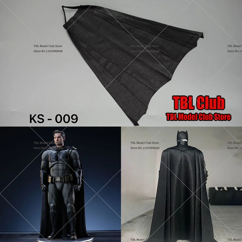 

Kelly Studio KS-009 масштаб 1/9, классический красивый черный плащ Hero, аксессуары, совместимые с экшн-фигурками JL BVs, сцена