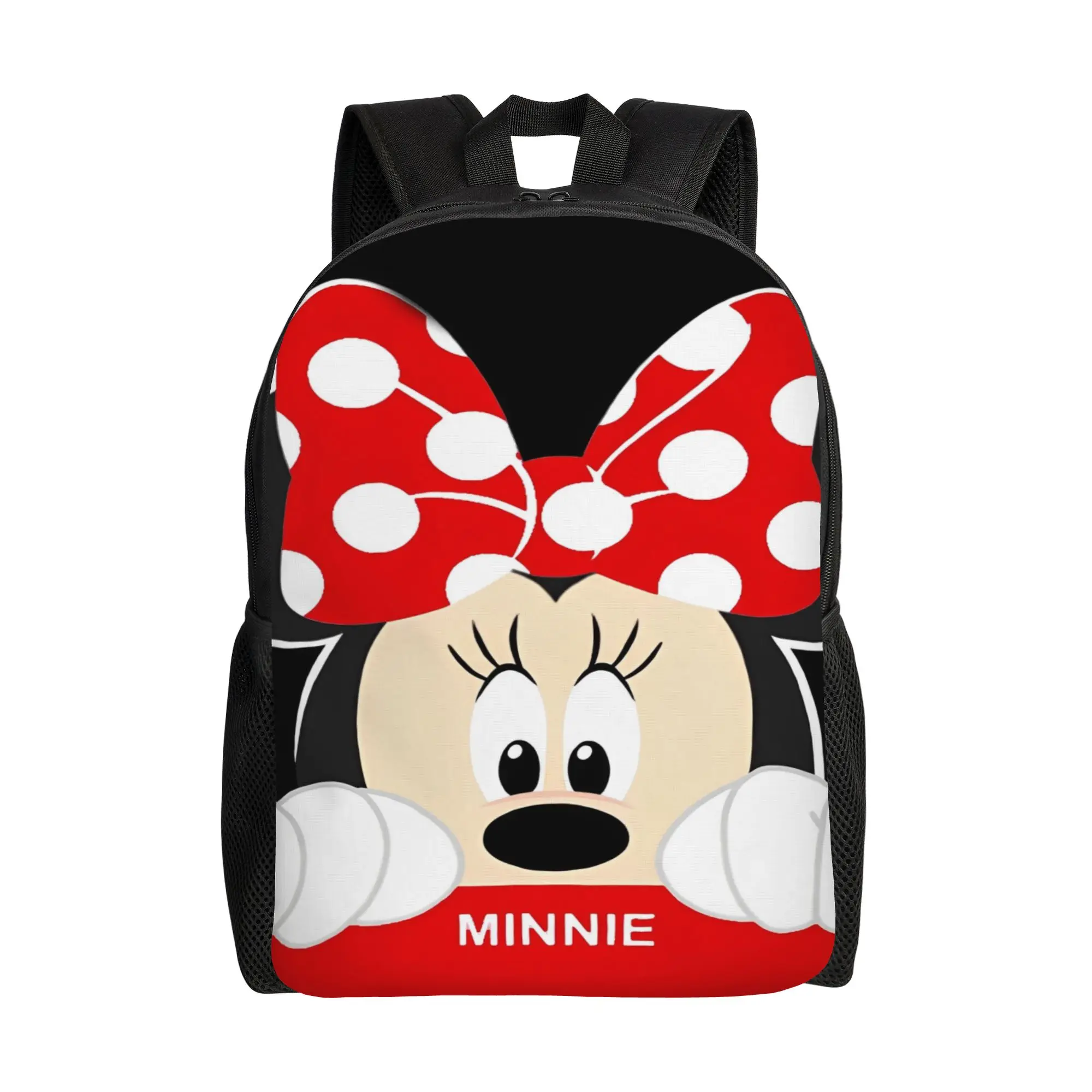 

Рюкзак с изображением Минни Маус для мужчин, мягкий рюкзак с Микки Маусом, забавные школьные сумки из полиэстера, красочный рюкзак для активного отдыха