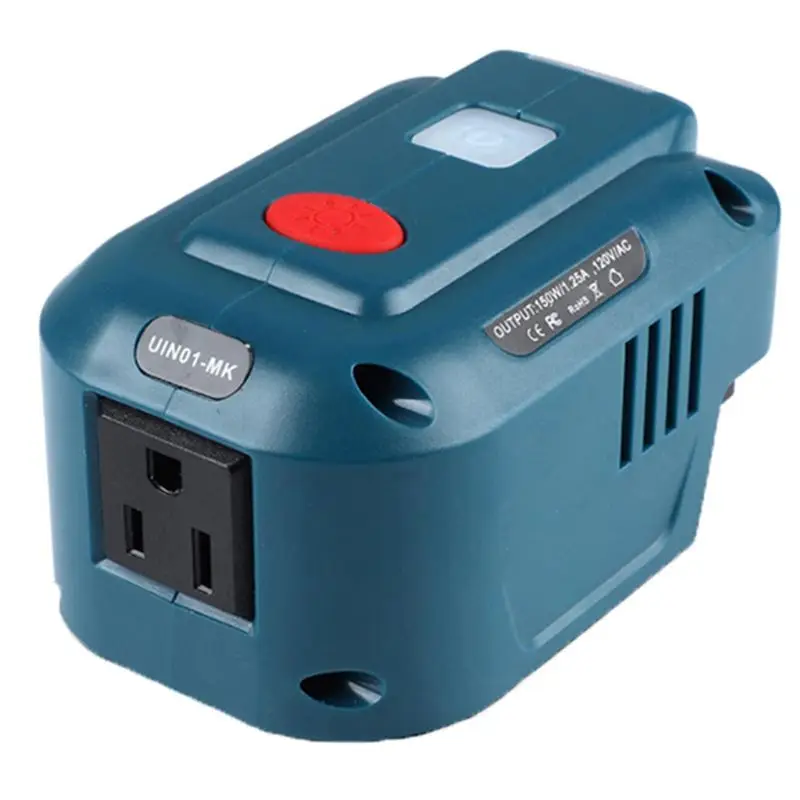 

AT13 For Ma-Kita 18V Lithium Battery Inverter Generator Portable Power USB Adapter With LED Light For Ma-Kita BL1830