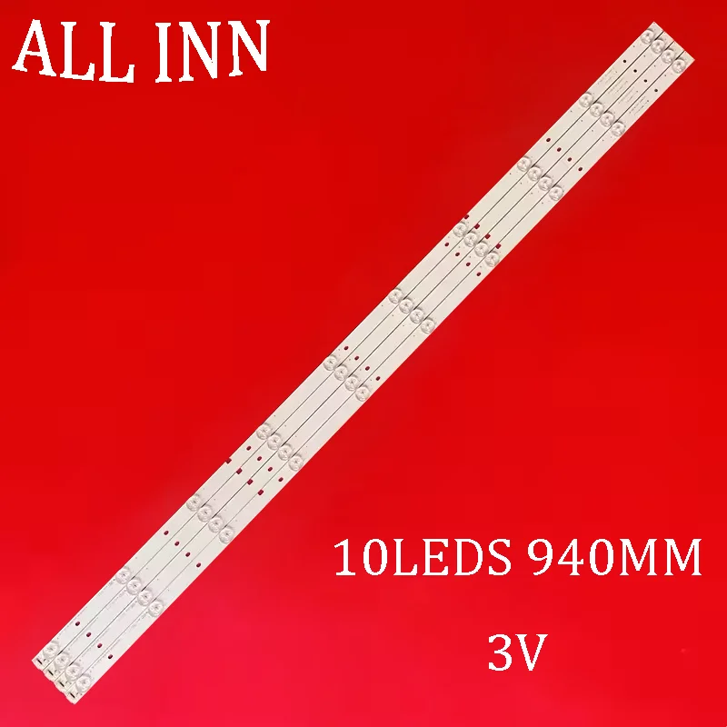 

Светодиодная подсветка 10 лампа для 49 '' TV hisen SE_49_HD490DU-E31_4X10 LED49EC520UA LED49EC620UA 49K300U Экран HD490DU-E31