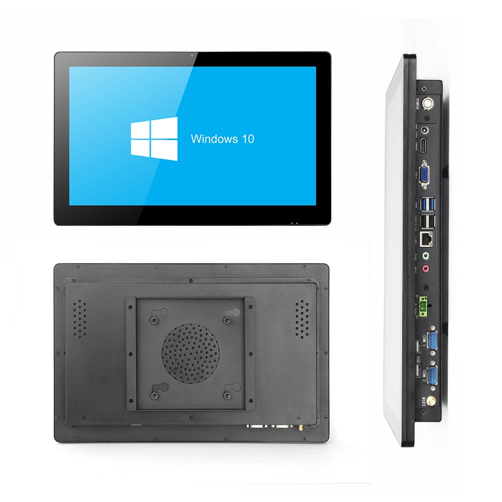 

15.6" Inch 1920X1080 Industrial All In One Panel PC Wall Mounted Industrial Panel PC Industrial Computer