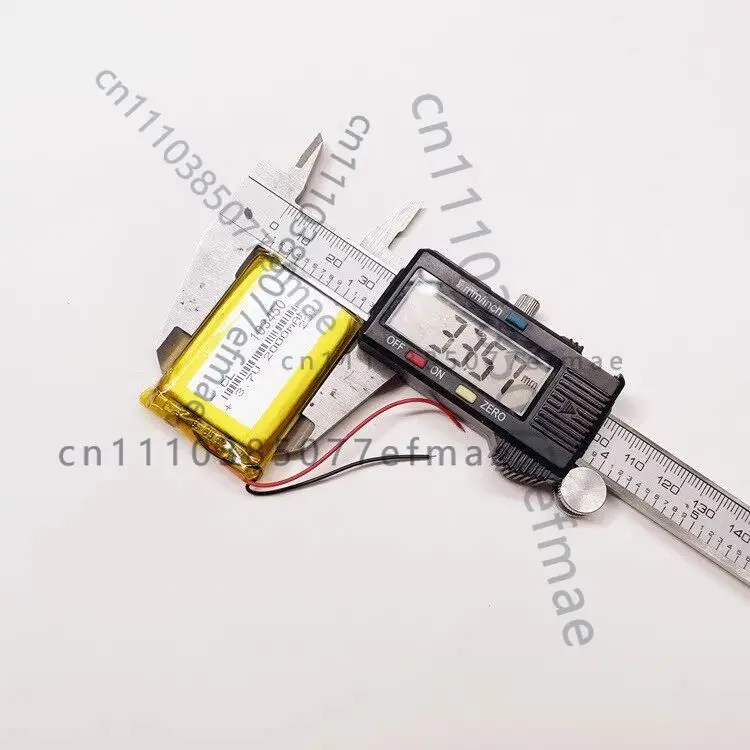 3.7V2000mAh lithium battery 103450 small pudding early education machine beauty instrument headlight toy can
