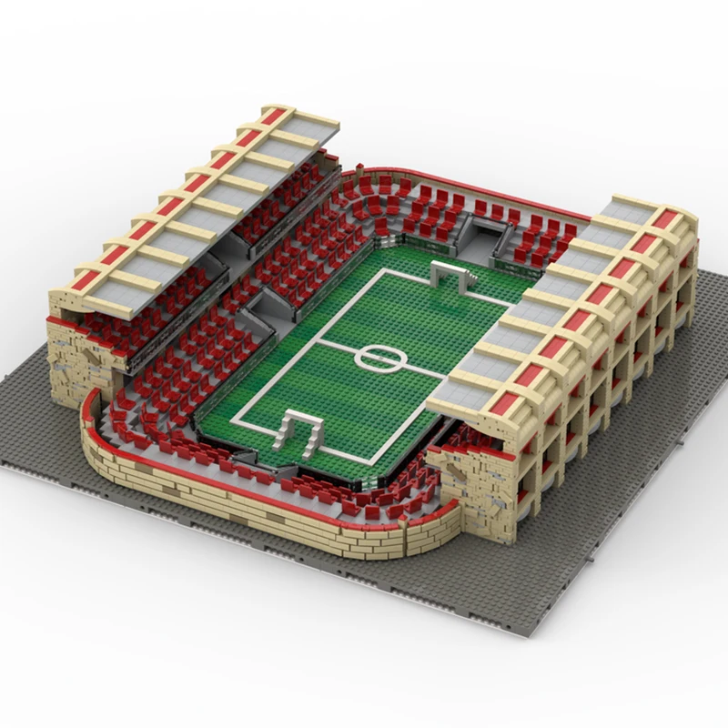 

8371PCS MOC Soccer Fieldes Modular Professional Stadium Sports Arena Building DIY Model Building Blocks Birthday Toys Gift