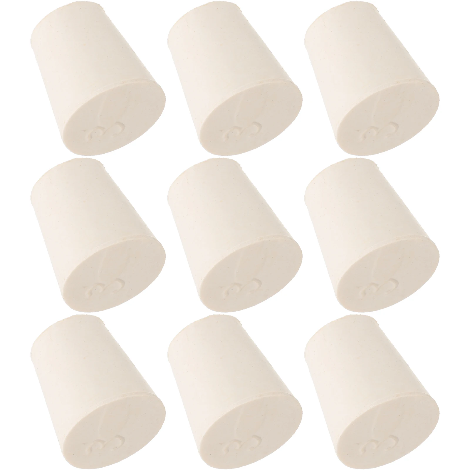 

10 Pcs Plug Garbage Disposal Dishwasher Cap Cork White Rubber Caulk Tube Sealer Caps
