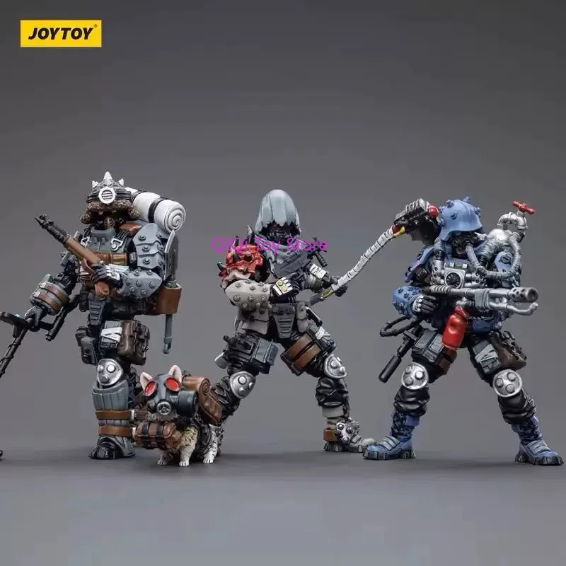 

JOYTOY Dark Source 1/18 Battle Star Scavenger Squad Simion Potato Nicos Rendal Moveable