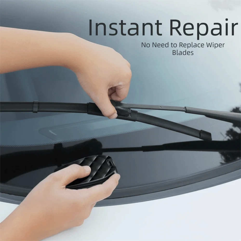 Premium Material Car Wiper Cleaner Compact Size Long Service Life Wiper Restorer High Quality ABS Scratch Repair