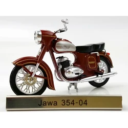 Atlas Diecast 1:24 JAWA 354-04 Motorcycle Alloy Car Model Finished Simulation Collection Decoration Gift Toy Static Display