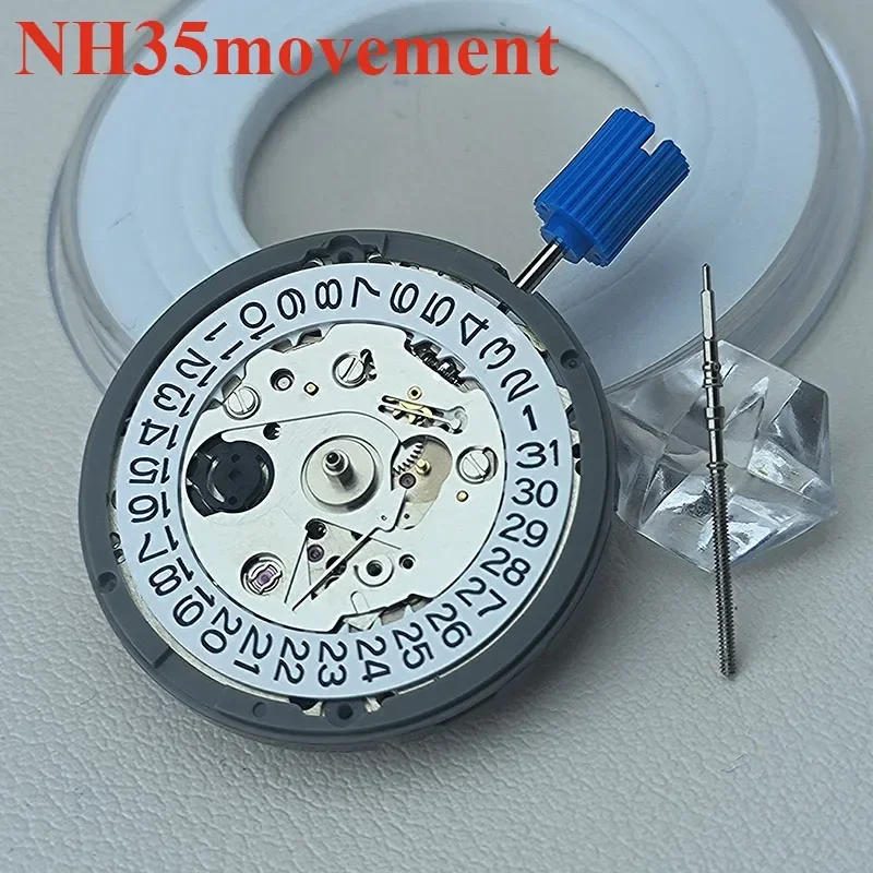 Watch Movement Original New High Precision Automatic Mechanical NH35 Movement Calendar Display