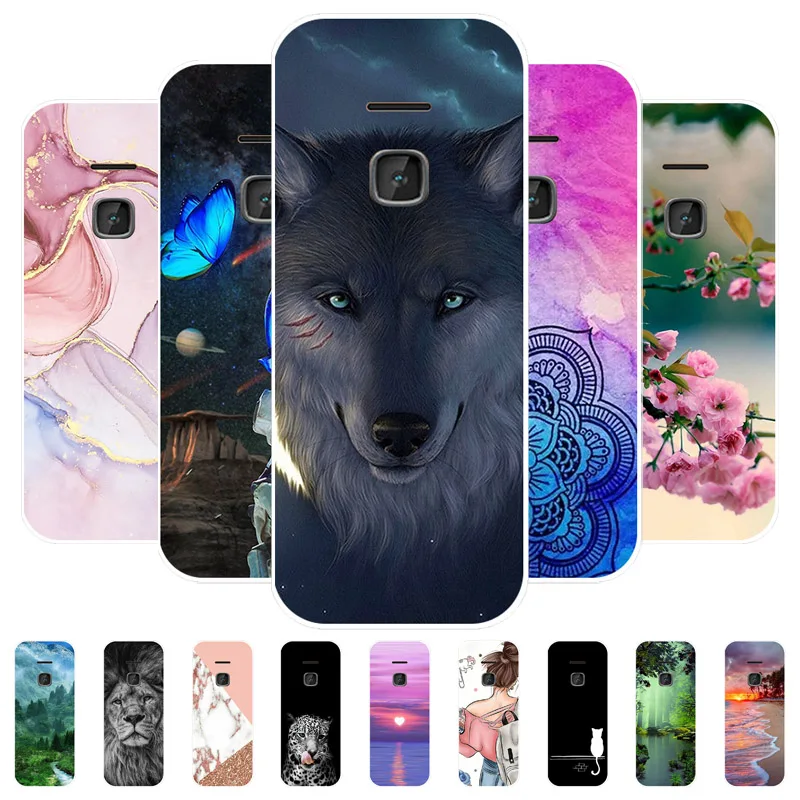 Funda para Nokia 225 4G Coque transparente TPU Funda de teléfono de silicona suave para Nokia 225 2020 TA-1321 TA-1296 TA-1279 TA-1276 TA-1282 Funda