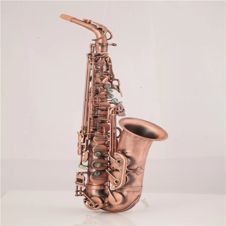 

STLF MAS-600 Low E Tuning Saxophone Wind Instrument Handmade Bronze with Display Box Performance